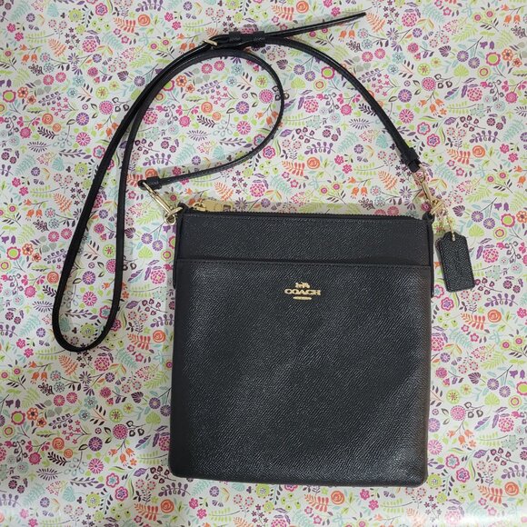 COACH LEATHER CROSS BODY PURSE - Picture 4 of 11